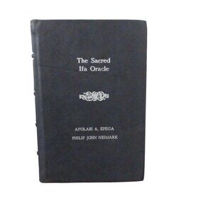 THE SACRED IFA ORACLE Second Edition Leather Hardcover 1995